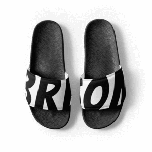 Claquettes GRAPHIQ noir BRESOM 1