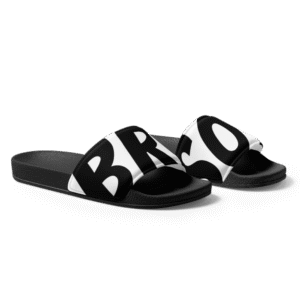 Claquettes GRAPHIQ noir BRESOM 6