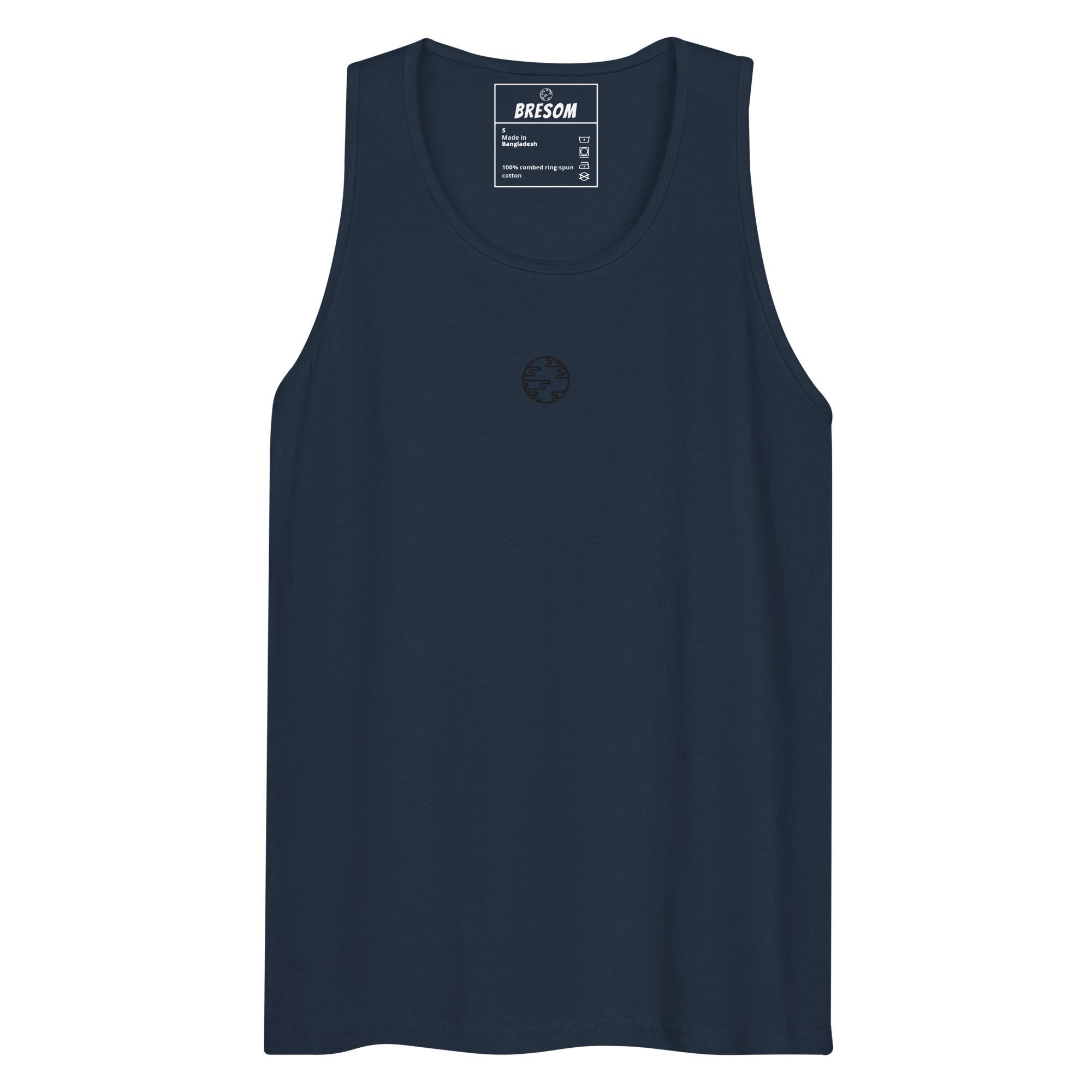 Débarder BRESOM blue navy Face Avant