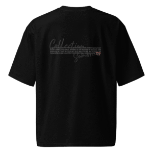 TSHIRT BRESOM - (OVERSIZE) Destructed 777 Colection Sombre - Arriere