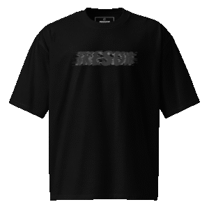 TSHIRT BRESOM - (OVERSIZE) Destructed 777 Colection Sombre - Fantome Avant