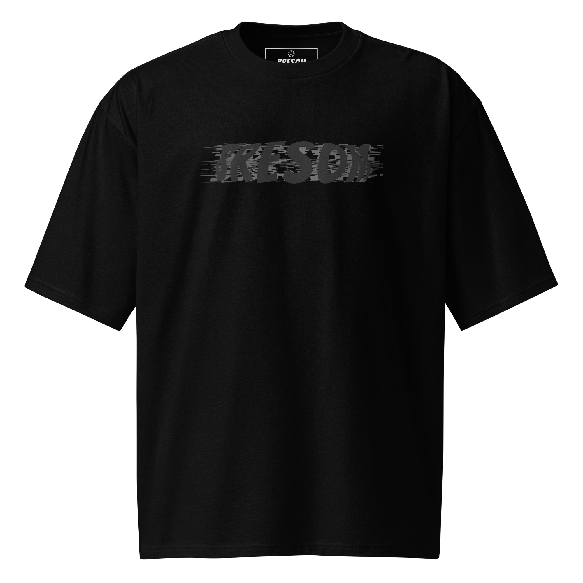 TSHIRT BRESOM - (OVERSIZE) Destructed 777 Colection Sombre - Fantome Avant