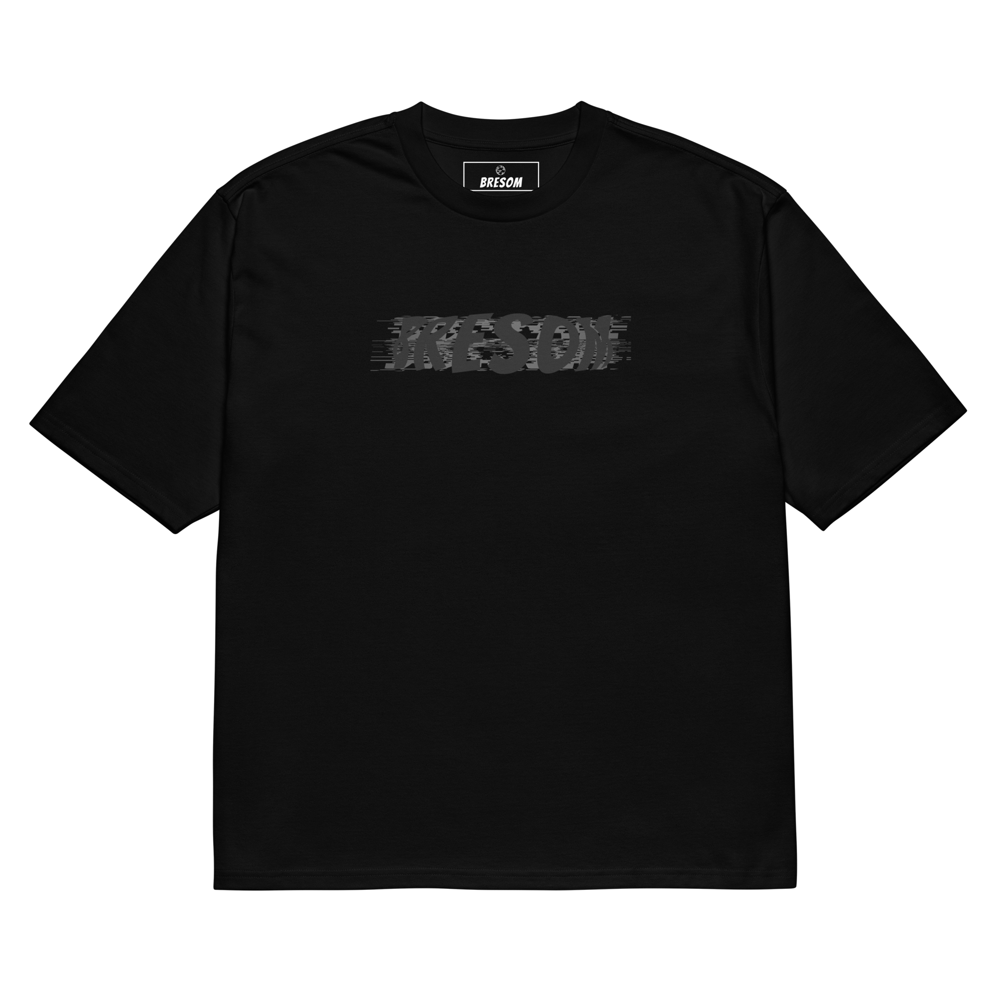 TSHIRT BRESOM - (OVERSIZE) Destructed 777 Colection Sombre - Plat Avant