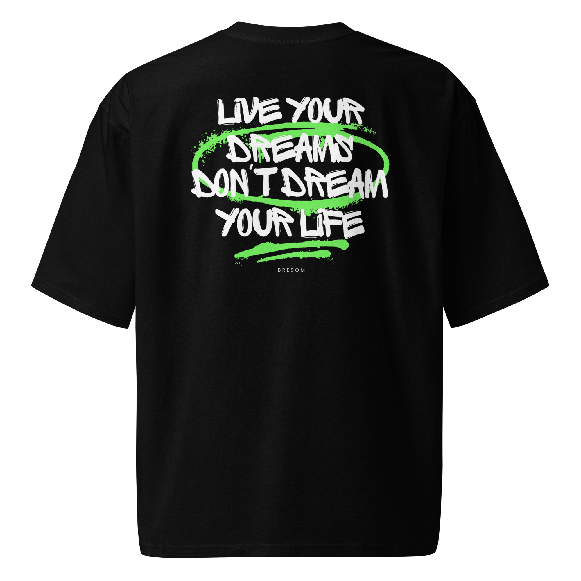 TSHIRT BRESOM - (OVERSIZE) HACKED DREAM - fantome - Arriere