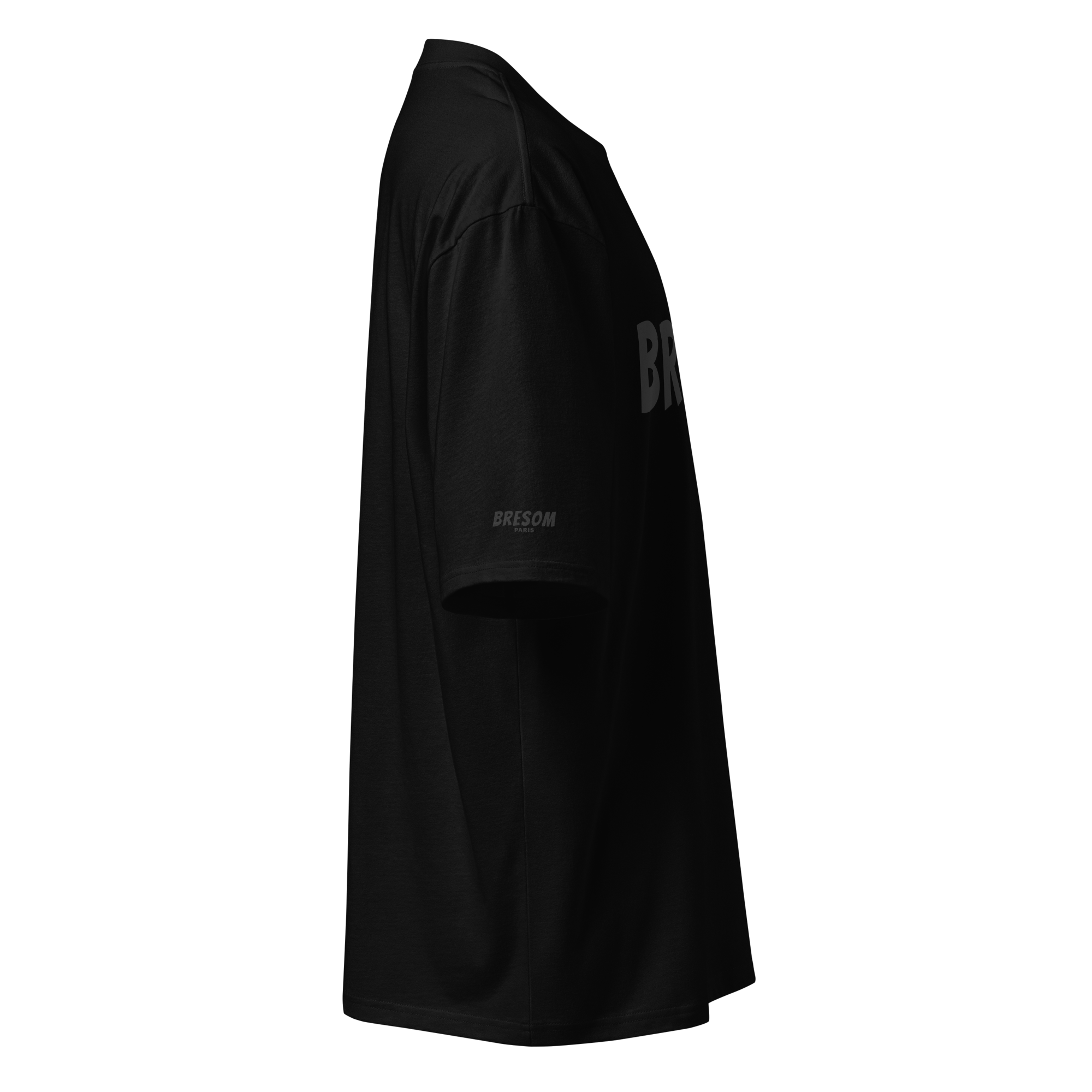 TSHIRT BRESOM - (OVERSIZE) Street sombre bresom - black black - Fantome - Coté Doits