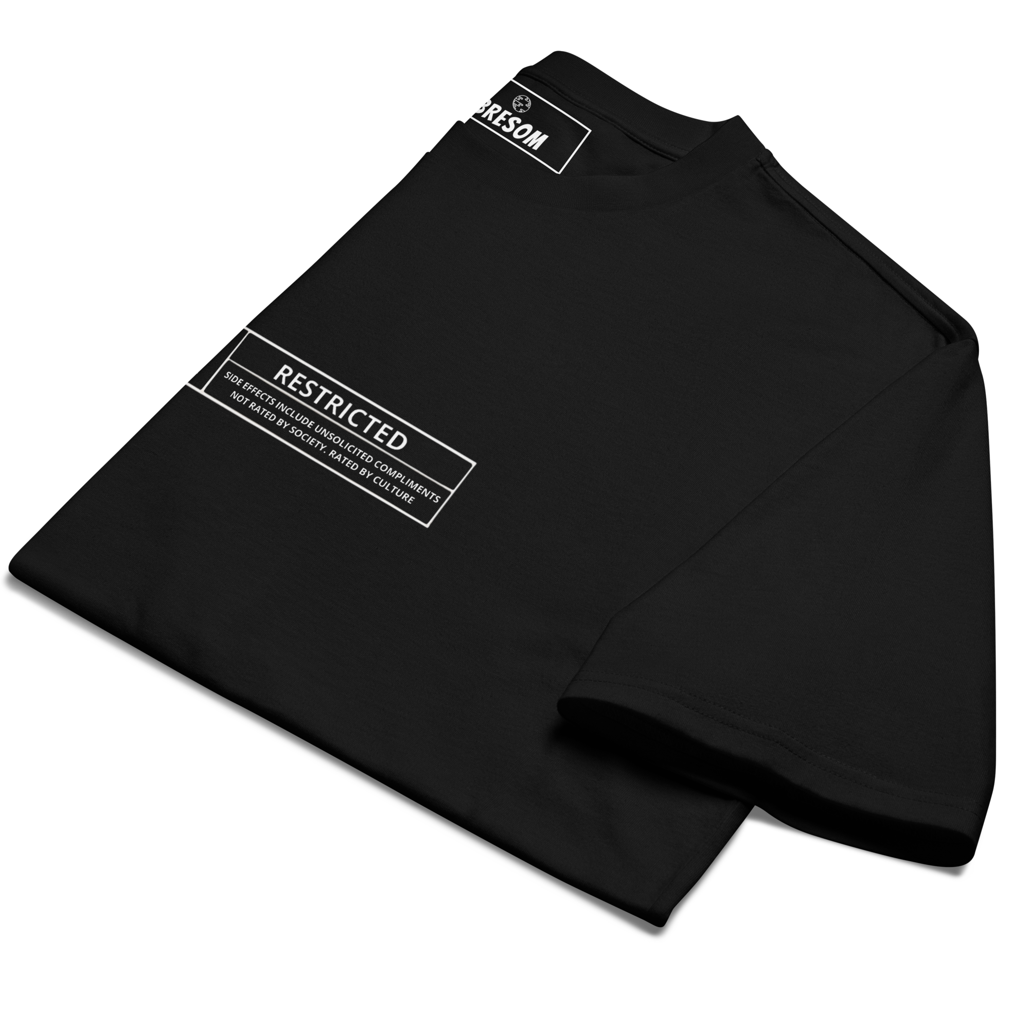 TSHIRT oversize BRESOM - restricted - Détails 2