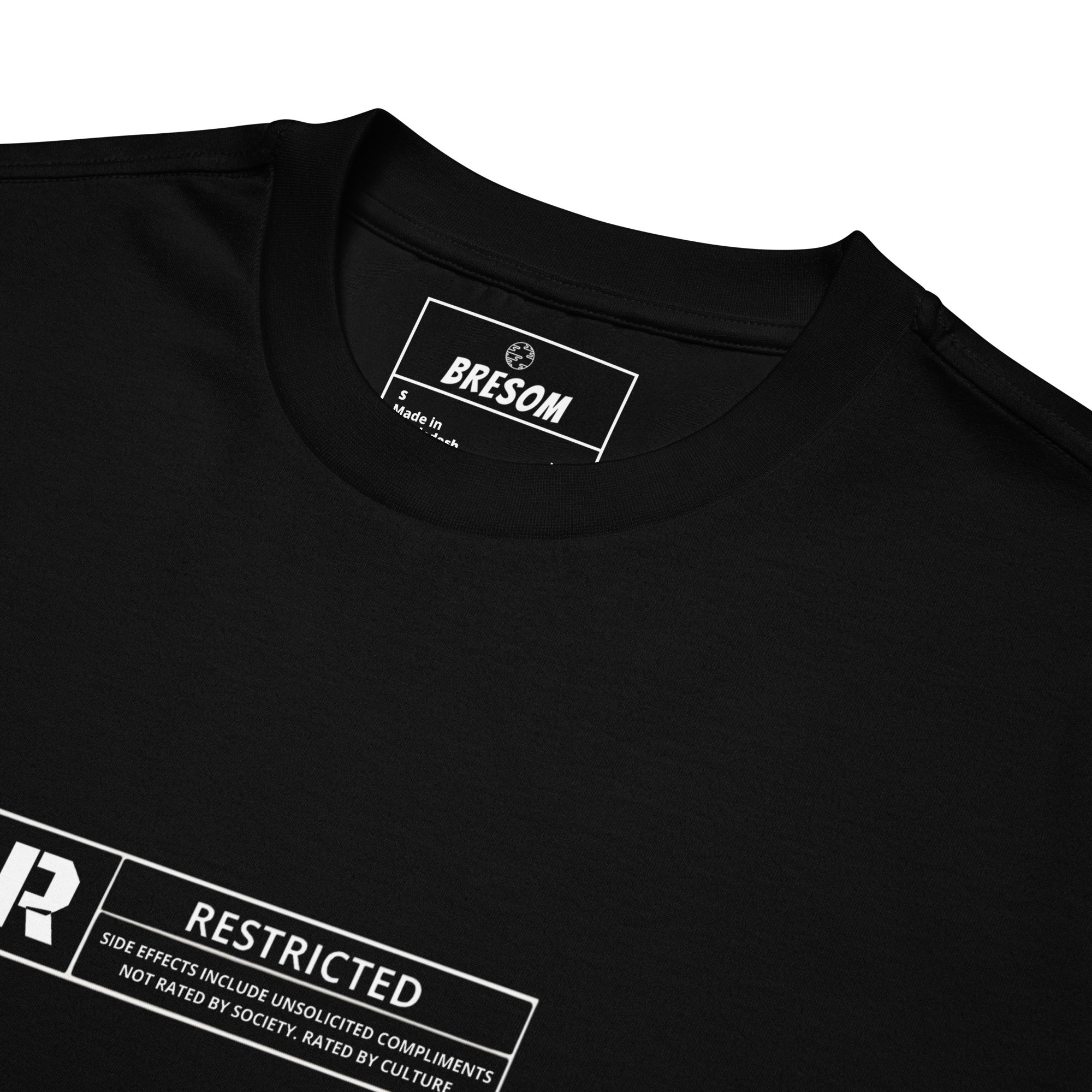 TSHIRT oversize BRESOM - restricted - Détails 3