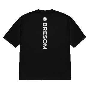 TSHIRT oversize BRESOM - restricted - Plie Arriere