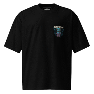 TSHIRT oversized BRESOM - Blue Tediber - Fantome - Avant