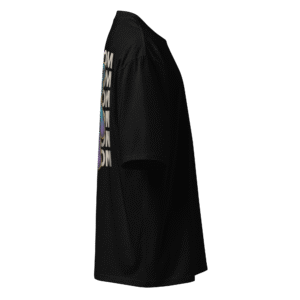 TSHIRT oversized BRESOM - Blue Tediber - Fantome - Coté Droit