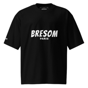 TSHIRT oversized BRESOM - Bresom Paris Black White - Simple Noir - Fantome - Avant