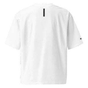 TSHIRT oversized BRESOM - Bresom Paris - White Black - Simple Blanc - Fantome - Arriere