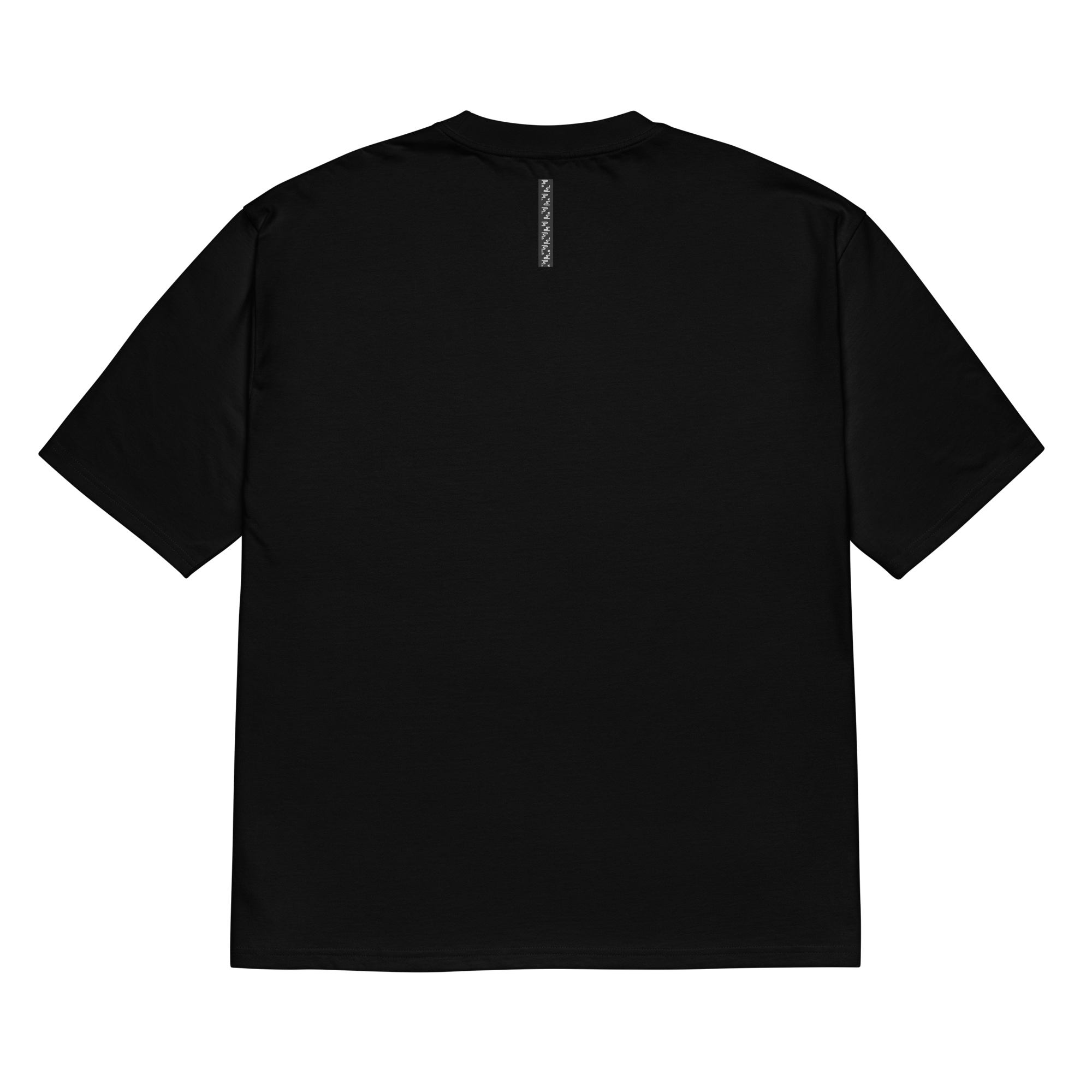 TSHIRT oversized BRESOM - Paris - Plat - Green Lucky - Dos - plié