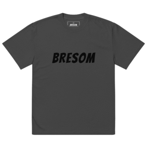 TSHIRT oversized BRESOM - Plat - No diss delaved - Avant