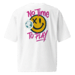 Tshirt Notimetoplay BRESOM oversized Blanc - Fantome arriere