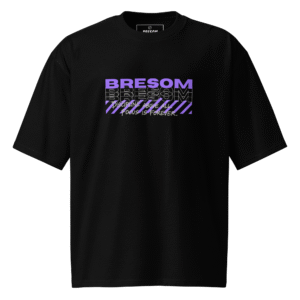 Tshirt Oversize BRESOM Focused - Fantome - Avant