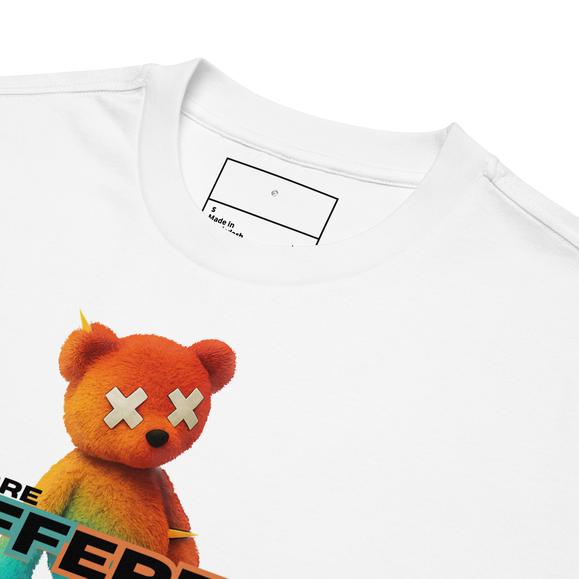 Tshirt oversize BRESOM - Different Teddy Color - Détails 3