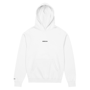 Hoodie Spirit BRESOM Blanc Face