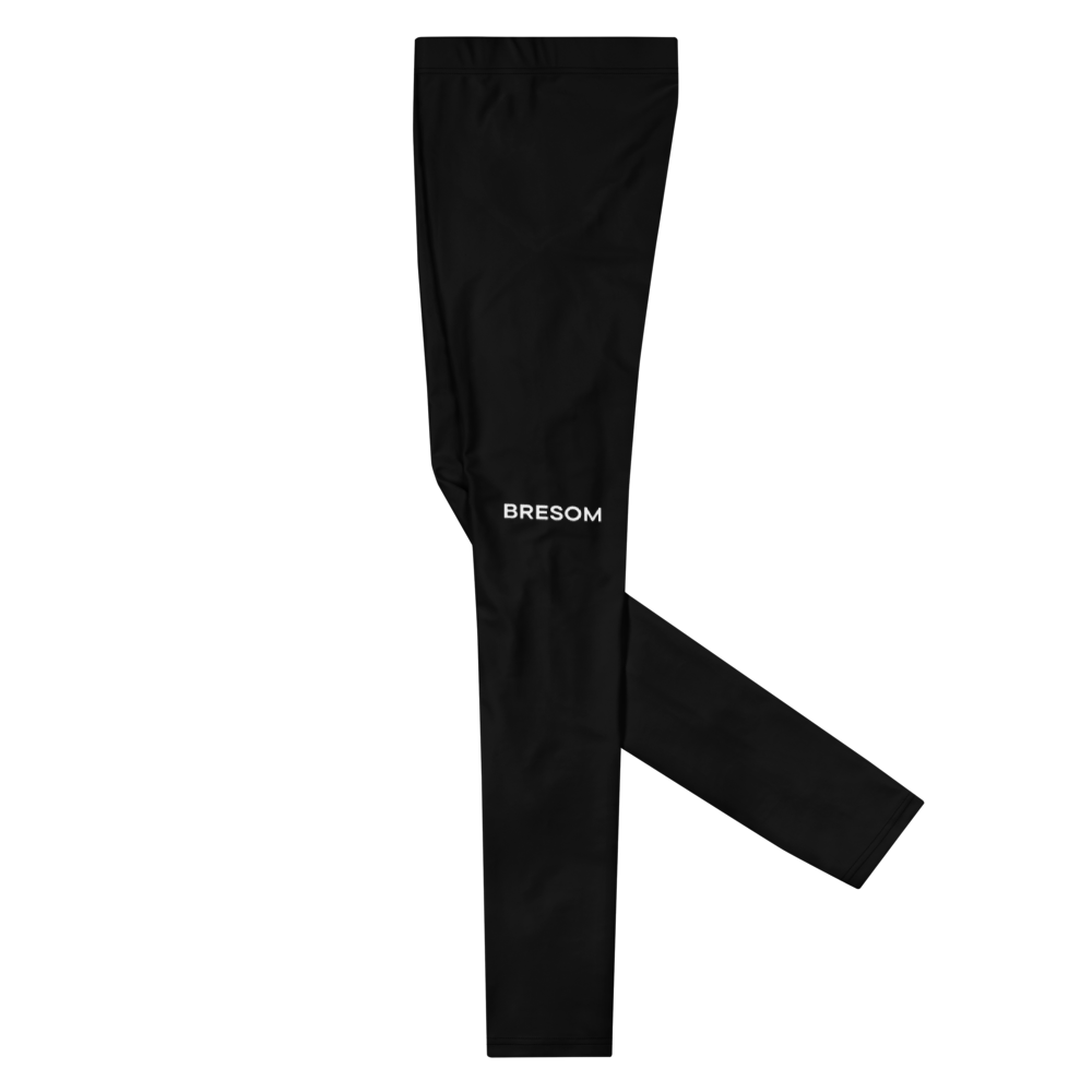 Leggings Homme BRESOM TechForm noir - jambes typo