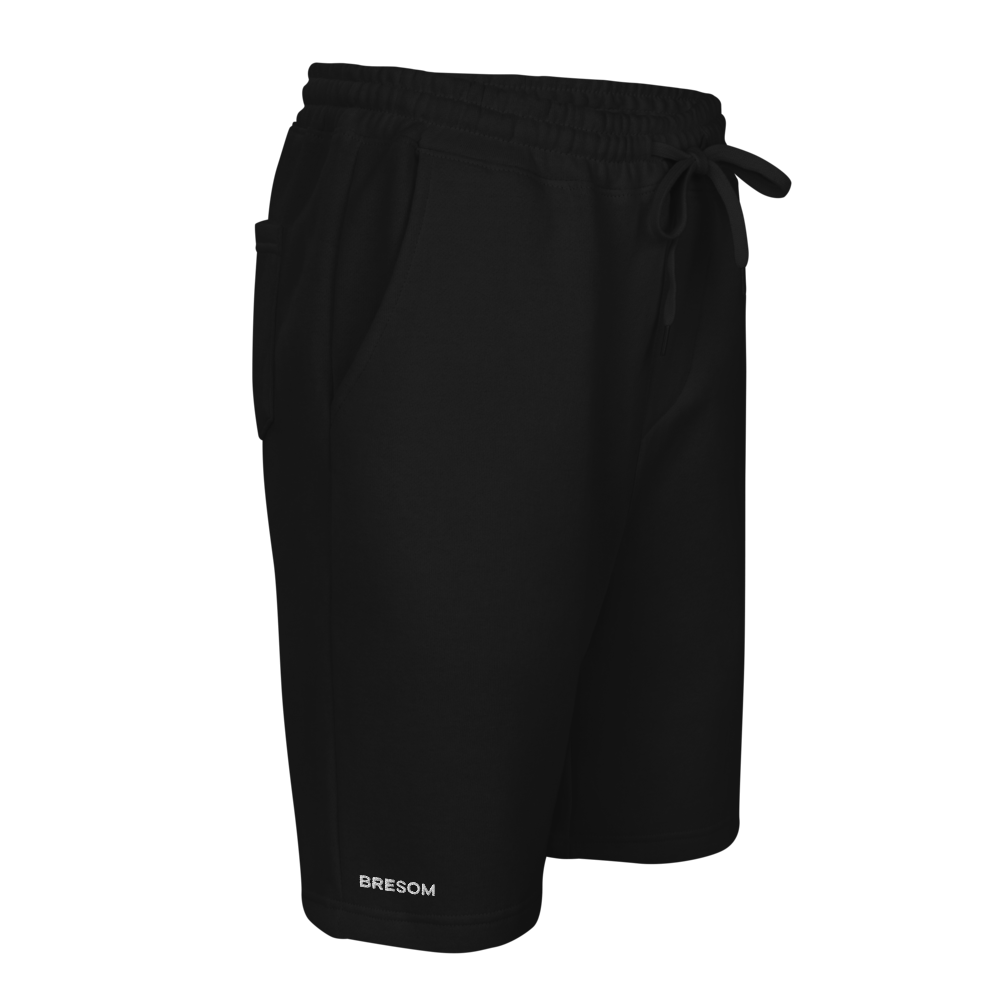 Short Homme BRESOM training Noir fantome coté gauche