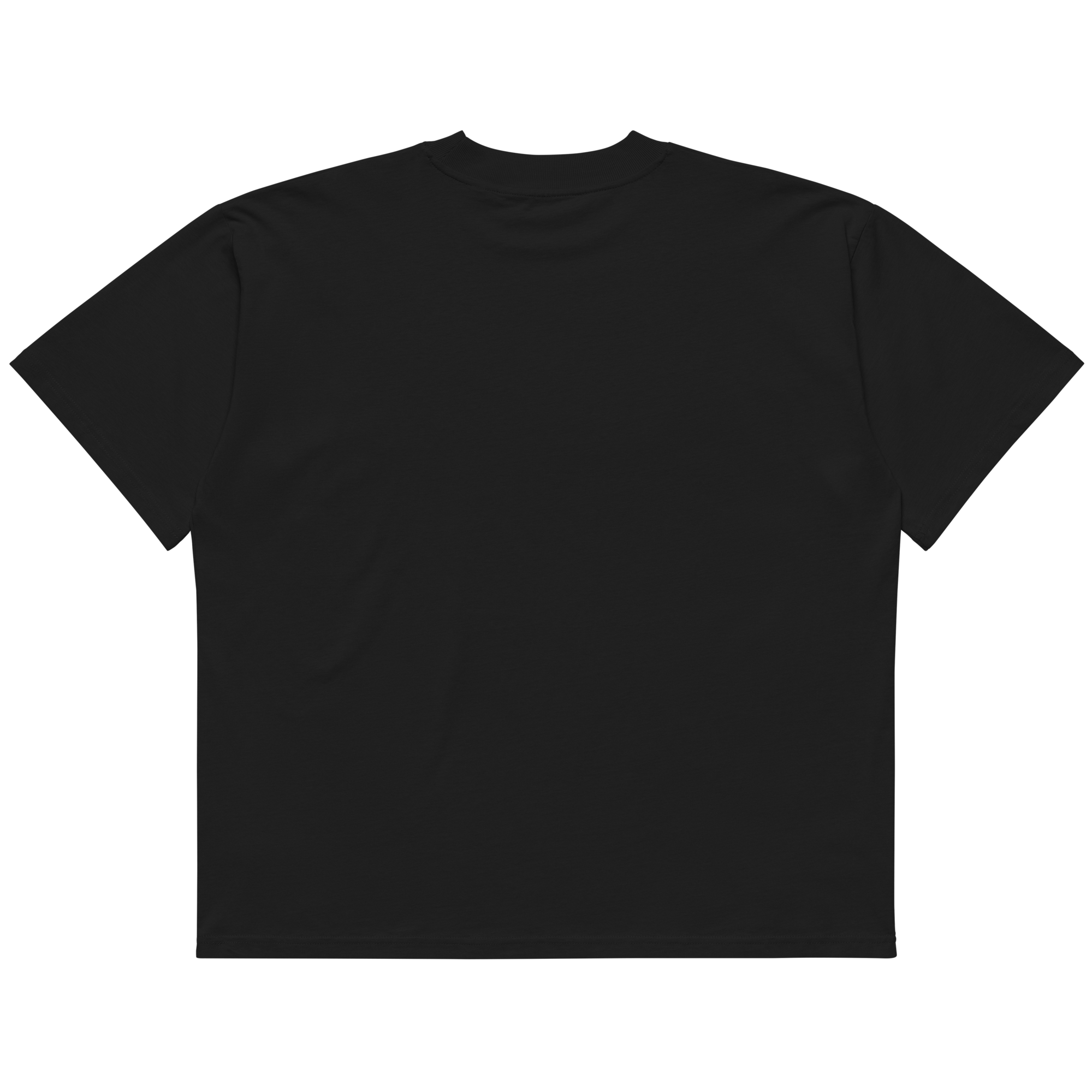 Tshirt BRESOM Paris NOIR brodé - dos plat