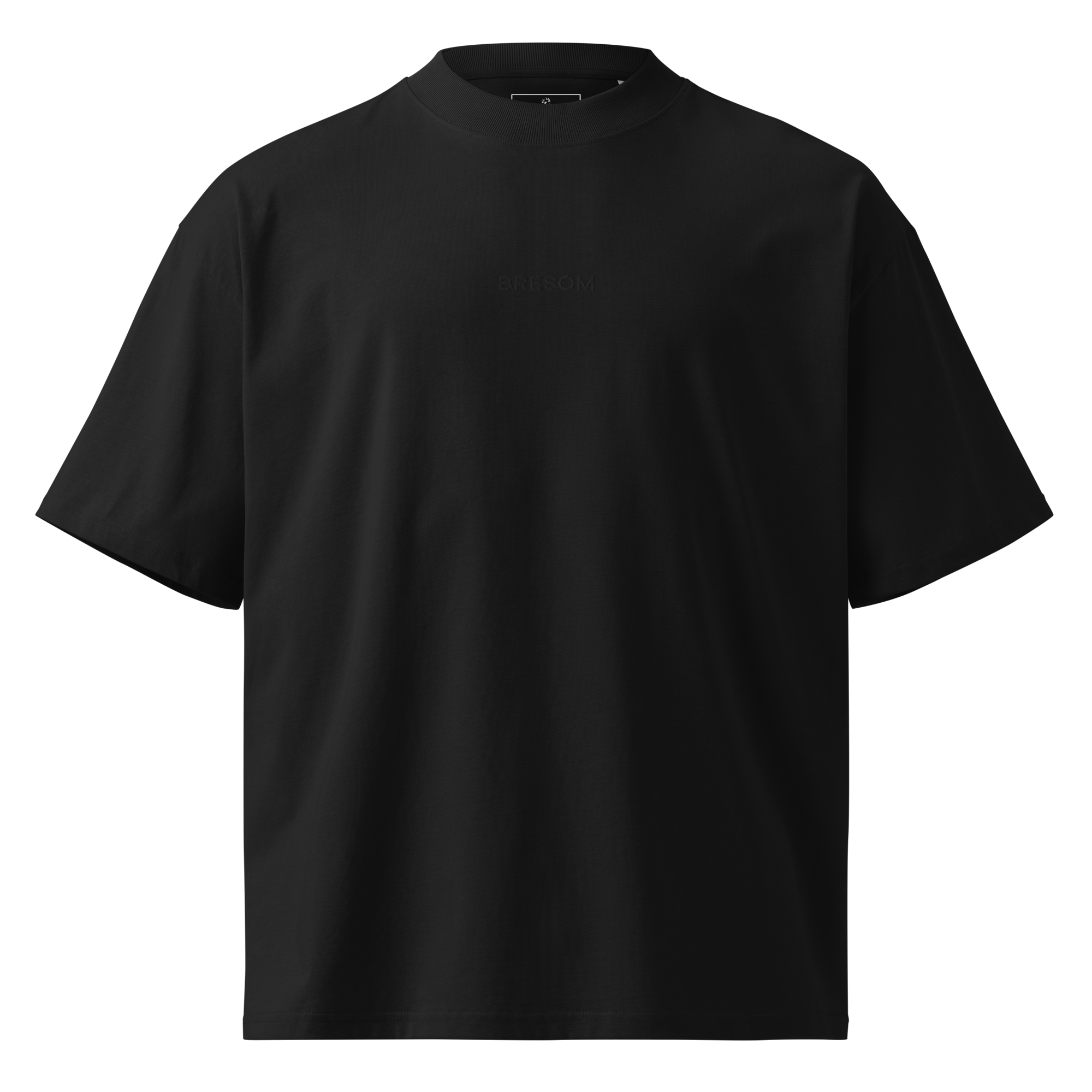 Tshirt Spirit BRESOM Brodé fullblack - Avant